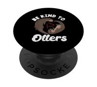 Mare Otter Cartone animato Cuore Tipo PopSockets PopGrip Adesivo