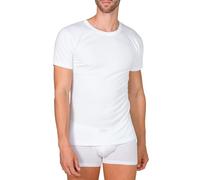 MaRe T-Shirt Uomo Girocollo Cotone Felpato, Bianco, 6°
