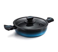 MARE Tegame Induzione, Acciaio Forgiato 28 cm, Antiaderente senza PFOA Briebe
