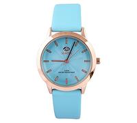 Marea Trendy Tide Orologio da polso da donna, analogico al quarzo, con cinturino in similpelle - azzurro/oro