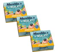 Mareblu Le Insalate Fantasia di Mais, Insalata con Tonno, Mais, Carote, Piselli e Olive, Confezione da 3, 160g