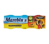 Mareblu - Tonno all'Olio di Oliva - 4 confezioni da 3 scatolette da 80 g [12 scatolette, 960 g]