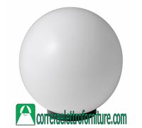 Mareco 1080101B Lampione globo attacco palo diametro 60 mm illuminazione giardin