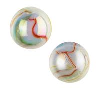 MaRécréation-MesBilles- Pack de 2 Boulards Panamericain Confezione da 2 Bulloni Panamerican 45 mm, Colore Bianco, 2 X ø, 4823
