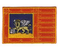 MAREL Patch Bandiera REGIONE Veneto cm 9 x 6 Toppa Ricamata Ricamo termoadesiva -100