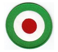 MAREL Patch COCCARDA Coppa Italia diam. cm 8,5 Toppa Ricamata Ricamo -409