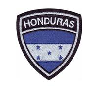 MAREL Patch Flag Bandiera Honduras Toppa termoadesiva Embroidery Ricamo cm 6,5 x 5,5-1436