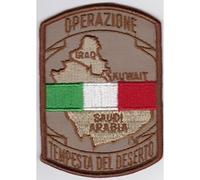 MAREL Patch Italian Air Force Aeronautica Militare Desert Storm Toppa termoadesiva Ricamo cm 10,5 x 7,5 Replica