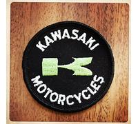 MAREL Patch Kawasaki Motocycle Vintage Toppa termoadesiva Ricamo cm 8 REPLICA-1335