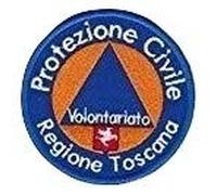 MAREL Patch Protezione Civile Reg Toscana Diametro 7,5 cm Toppa Ricamata Ricamo -492 Replica