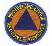 MAREL Patch Protezione Civile REGIONE Piemonte cm 6 Toppa Ricamata Ricamo -070p