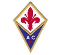 MAREL Patch Stemma Fiorentina Calcio 5,5 x 8 cm Toppa Ricamata Ricamo Replica - 506