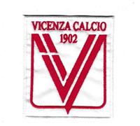 MAREL Patch Stemma Vicenza Calcio 7 x 8,5 cm Toppa Ricamata Ricamo Replica - 508