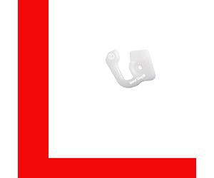 Marel Shop® - Boccola supporto gancio fermo A194 A148 per porta frigorifero compatibile con Sharp per modelli: SJF72PCSL - SJEX820FSL - SJF750SPSL