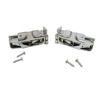 Marel Shop® - Cerniera Kit Superiore più Inferiore per Porta Frigorifero compatibile con Electrolux Zanussi Rex AEG per Modelli : AU86050I - ERT1374 - SAN1535IU - SAN1602IU