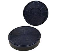 Marel Shop® - Coppia 2 PZ Filtri in Carbone per Cappa compatibili con Faber Diametro 19,5 cm Altezza 3 cm
