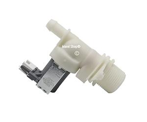Marel Shop® - Elettrovalvola Valvola 1 Via Carico Acqua per Lavastoviglie compatibile con Candy Hoover Zerowatt per modelli: CDPM956047 - CDPM9570 - CDPM957047 - CDPM9570X - CDS1L38B
