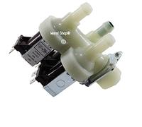 Marel Shop® - Elettrovalvola Valvola Carico Acqua 3 vie 90° per Lavatrice compatibile con Miele per modelli: W800 - W900 - VW110 - W866 - W906 - W910