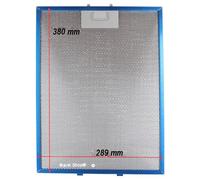 Marel Shop® - Filtro Metallico in Alluminio 289 x 380 mm per Cappa compatibile con Elica per Modelli: KREA GFA WH/F/90 - VEGA ST IX F/90 - VEGA BASIC ST IX/A/90