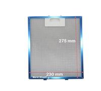 Marel Shop® - Filtro Metallico in Allumino 275 x 230 mm per Cappa compatibile con Elica Electrolux AEG per Modelli : DK9990M9 - EFC6670X - EFC913X/SP - 8190D-AL - 8190D-M