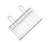 Marel Shop® - Griglia Compatibile con Barbecue Cromata Estendibile Teglia con Viti Apertura Minima 47x35 cm Apertura Massima 75x35 cm