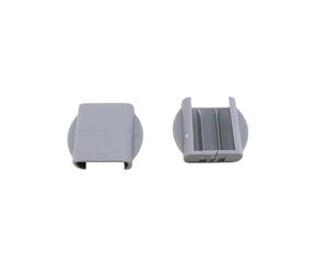 Marel Shop® - Guida Tappo Terminale Cestello Kit 2 PZ per Lavastoviglie compatibile con Franke Smeg per Modelli : FDW612HL3A - DI6FABNE1 - DWA6214S - KLS1256S - LSP222BIT