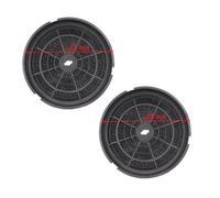 Marel Shop® - Kit 2 Filtri in Carbone per Cappa compatibile con Tecnowind Diametro 190 mm H 36 mm
