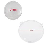 Marel Shop® Kit 2 Pezzi Plafoniera Coprilampada Diffusore Diametro 75 mm per