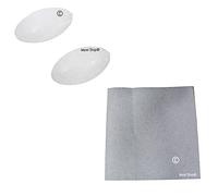 Marel Shop® - Kit 2 Pezzi Plafoniere Ovali più Filtro Cappa Antigrasso 515x900 mm compatibile con Varie Cappe