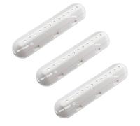 Marel Shop® - Kit 3 Pezzi Trascinatore Battitore per Cesto Lavatrice compatibile con Ariston Indesit per Modelli: A1124UK - A1234UK - A1324UK - A1435SUK - A1435UK