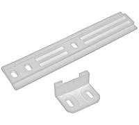 Marel Shop® - KIT SLITTE PER PORTE FRIGO E CONGELATORI COMPATIBILI CON SMEG PER FISSAGGIO AD INCASSO