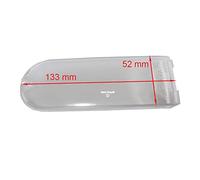 Marel Shop® - Plafoniera Copri Lampada 133 x 52 mm per Cappa Compatibile con Elica Whirlpool per Modelli: 9STGRA60-9STGRA60SI