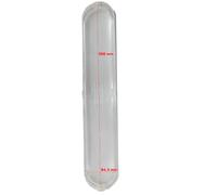 Marel Shop® - Plafoniera Copri Lampada Diffusore Luce 368 x 64,3 mm per Cappa compatibile con Elica Whirlpool per modelli: AKR683WH1 - AKR683GY1 - AKR628WH