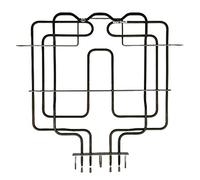 Marel Shop® - Resistenza Doppia Superiore 2450W + 568W 365x430 mm per Forno compatibile con Whirlpool Ignis Bauknecht per Modelli: AKR224/IX - AKZ313/AV - AKZ313/WH