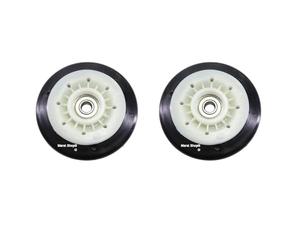 Marel Shop® - Ruota Rotella Kit 2 Pezzi per Cesto Asciugatrice compatibile con LG per Modelli: RC80V9AV3Q - RH90V9AVHN - RC90V9JV2Q - F0RV509N1WD