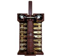 Marel Shop® - Selettore Commutatore per Forno compatibile con Nardi Gottak 4+0 Posizioni 6+5 Contatti 850615 per modelli: FEX0744X.080A, BOSGG63X, FD9045W, OE604XP