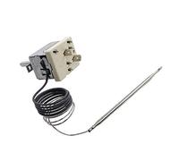 Marel Shop® - Termostato Due Contatti per Forno Ventilato compatibile con Ariston Indesit per Modelli: IFG63KABKS - SY36B - SY36W - EHS51KXHA - FH23C0WHHAS - FH23CWHHA