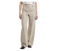 Marella - Marella- pantalone cargo Gelada in lino - - Trousers - Donna - Beige - S