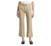 Marella - Marella- pantalone wide leg Falco in lino - - Trousers - Donna - Verde - M