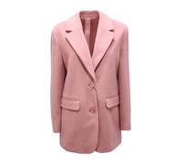 Marella - Maxi Cappotto Blazer in Misto Lana - - Jackets - Donna - Rosa - M