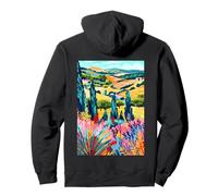 Maremma Italia Theme Art Felpa con Cappuccio