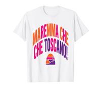 Maremma Toscana Stile Vintage per Amanti della Toscana Maglietta