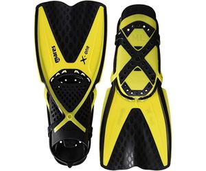 Mares 410337 Pinne, Unisex - Adulto, Giallo, 39/43