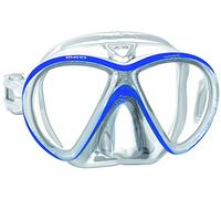 Mares 411041 Maschera, Unisex - Adulto, Bianco/Blu, Taglia Unica