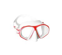 Mares Maschera da immersioni Sealhouette, compatta con ampio campo visivo, Adulto, Bianco/Rosso