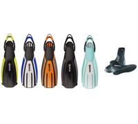 Mares Avanti Quattro 4X Pinne Con Calzini Da Immersione Classic 5Mm Taglia 34-47