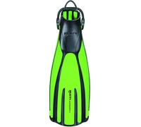 Mares Avanti Quattro+, Pinne da Immersione Scarpetta Aperta, Adulto, Lime, S 37 e 40