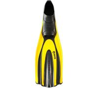Mares Avanti Superchannel FF, Pinne da Immersione Scarpetta Chiusa Compatta e per i Viaggi, Adulto, Giallo, 42