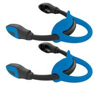 Mares Bungee Straps, Cinture per Pinne Unisex Adulto, Blu, XS/S