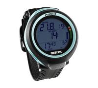 Mares Dive Computer Puck 4 (Black-Aquamarine)